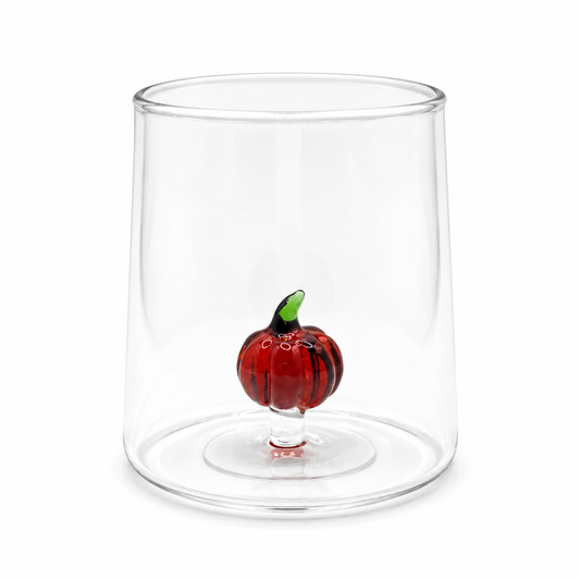 VASO CALABAZA MARRÓN