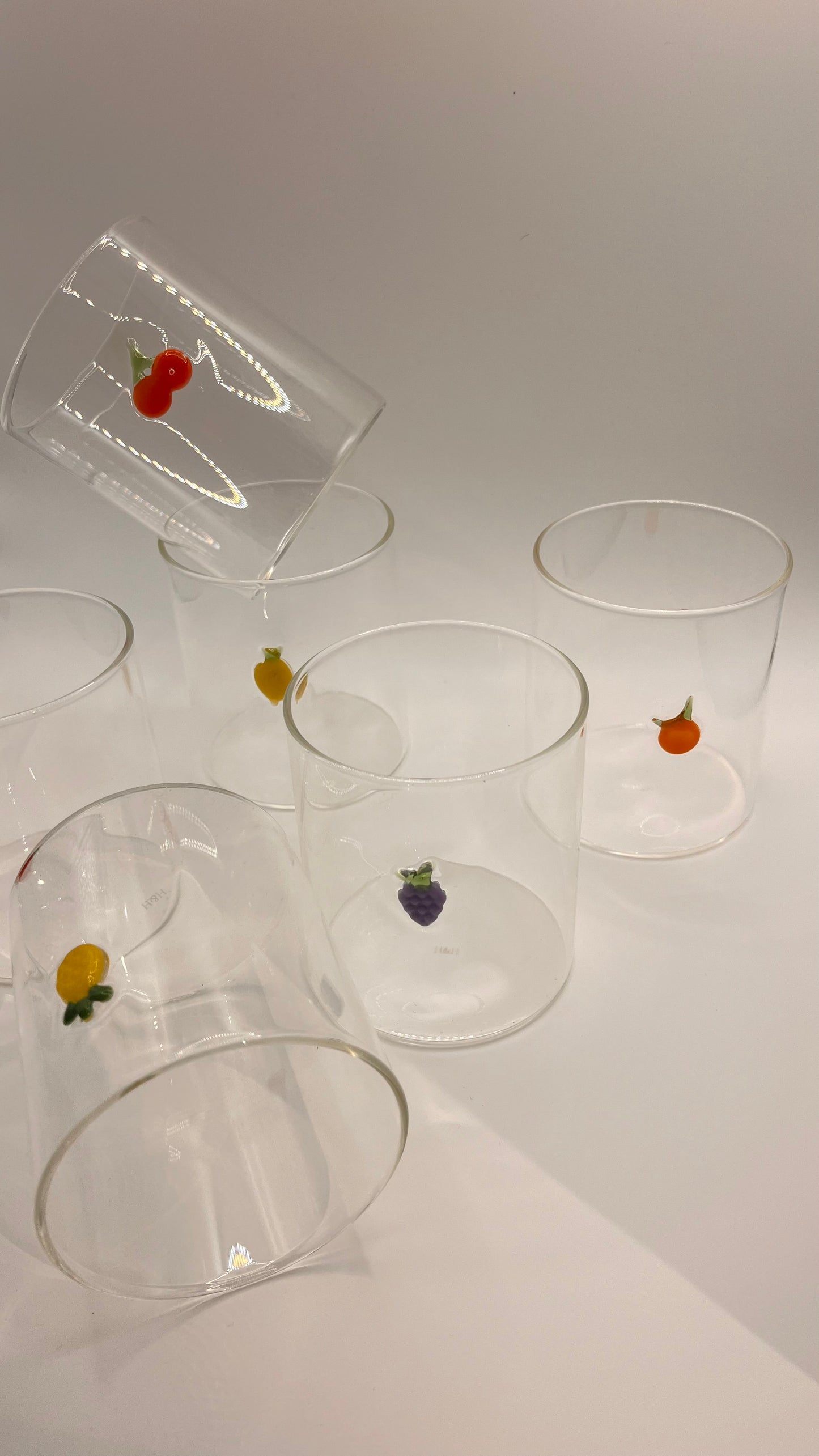 VASO CRISTAL NARANJA
