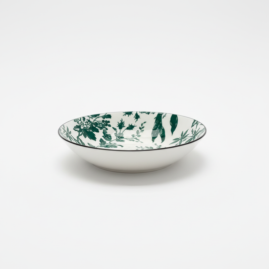 Bol verde fondo blanco