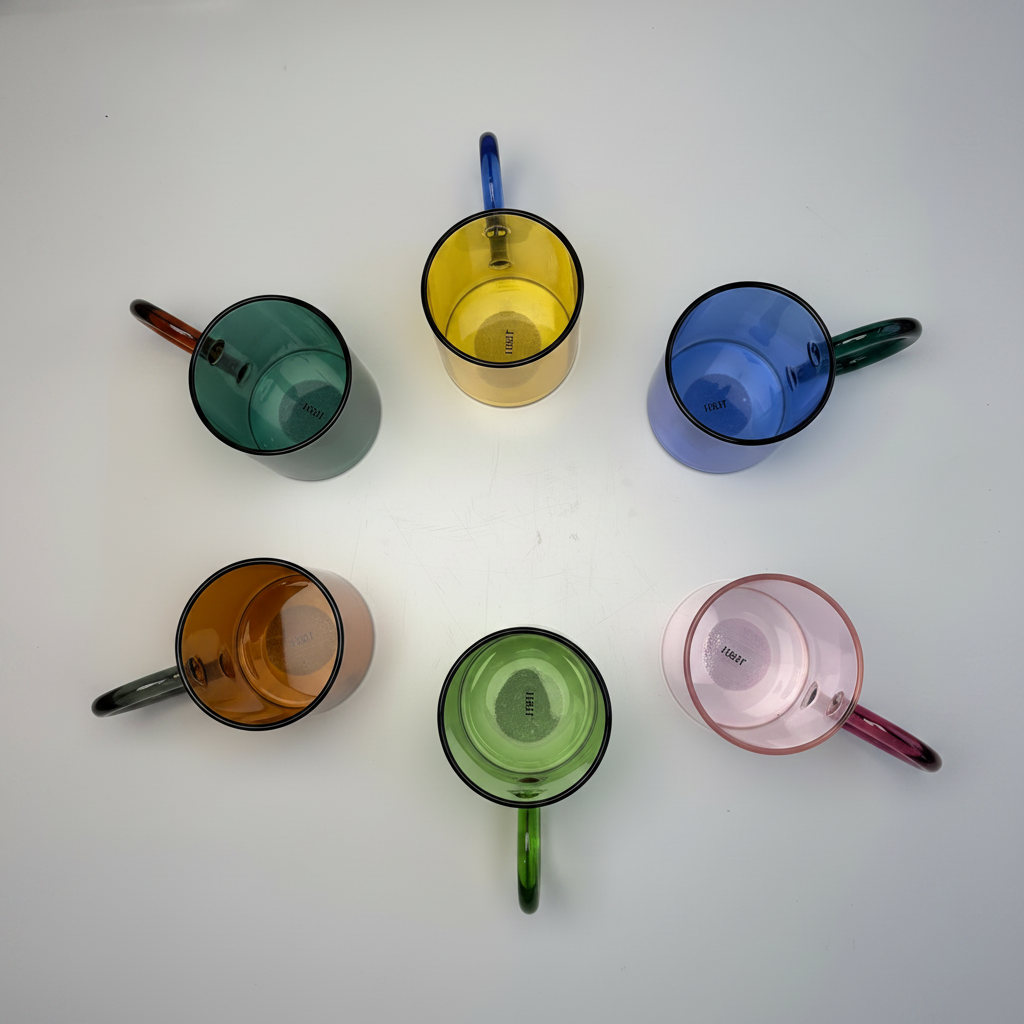 Colección Tazas Cristal Cenital — Catálogo