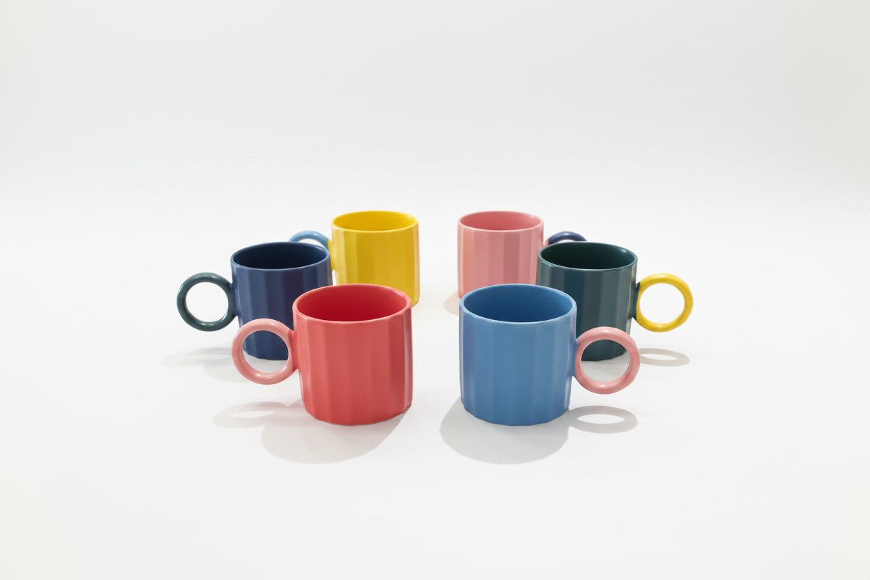 Mugs horizontal fondo blanco