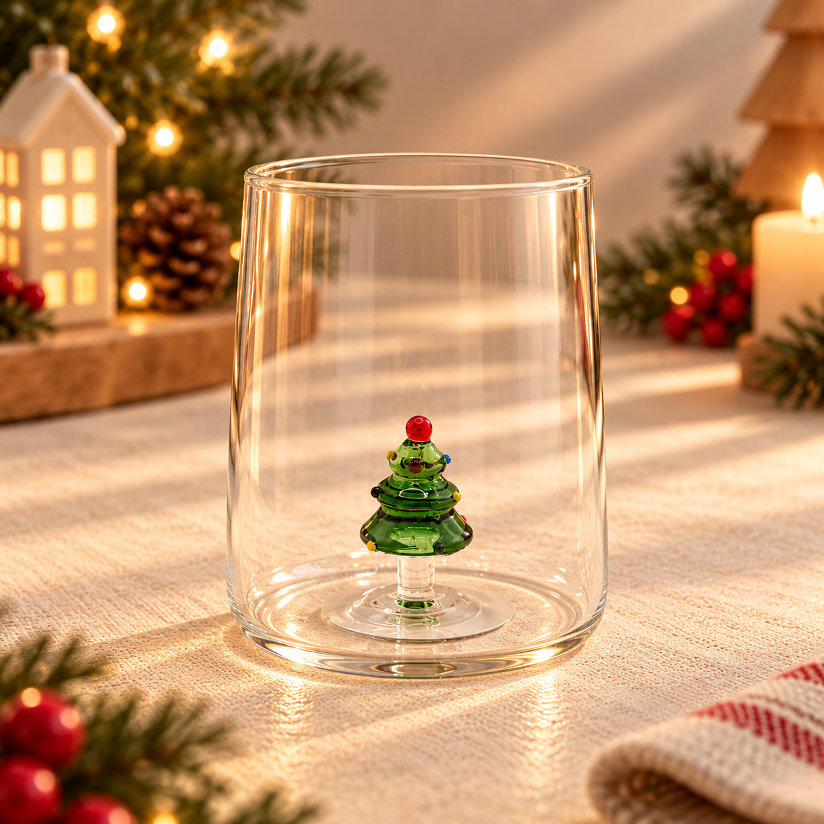 Vaso Árbol de Navidad