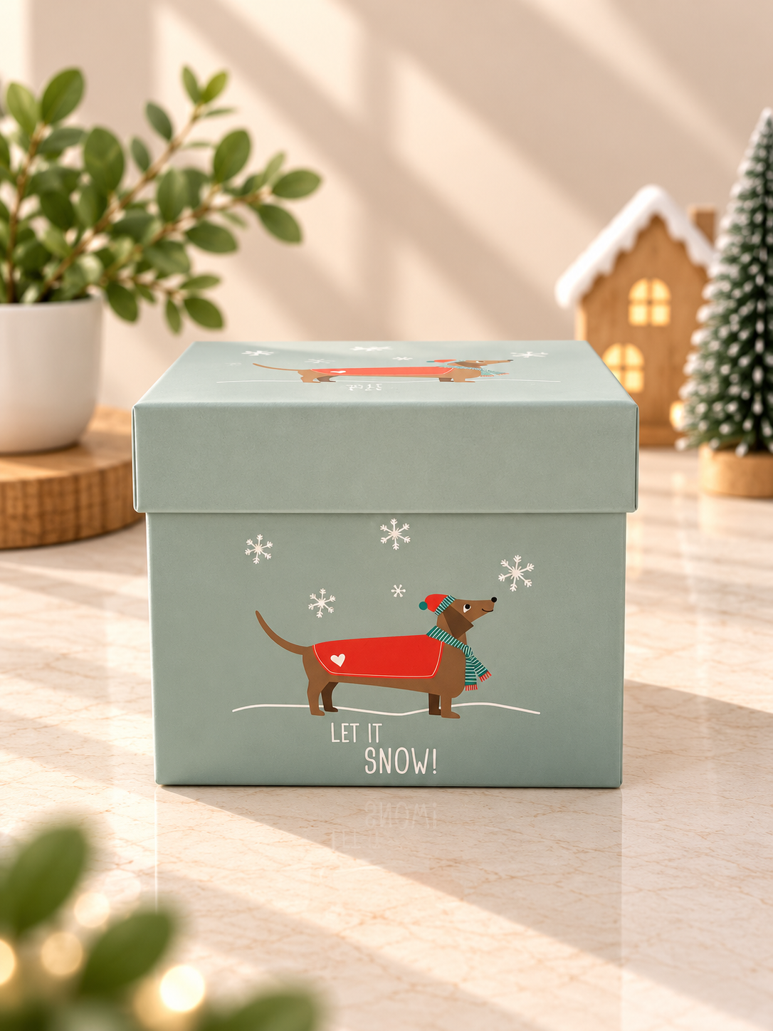 Mug Teckel Navidad