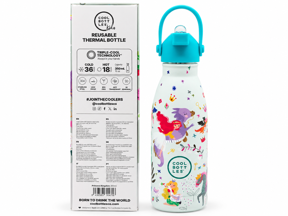The Kids Bottle - Princess Kingdom 350ml