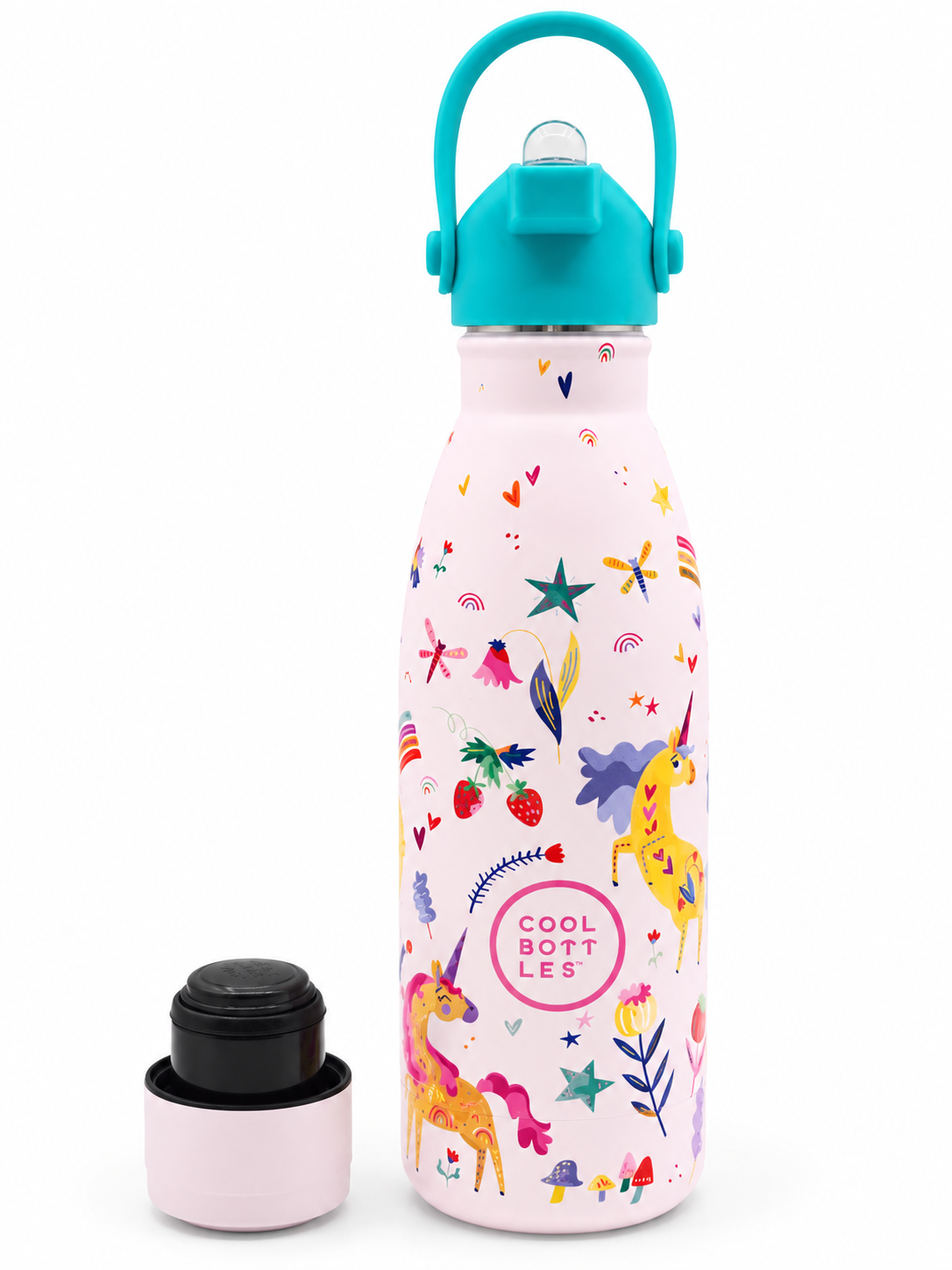The Kids Bottle - Funny Unicorns 350ml