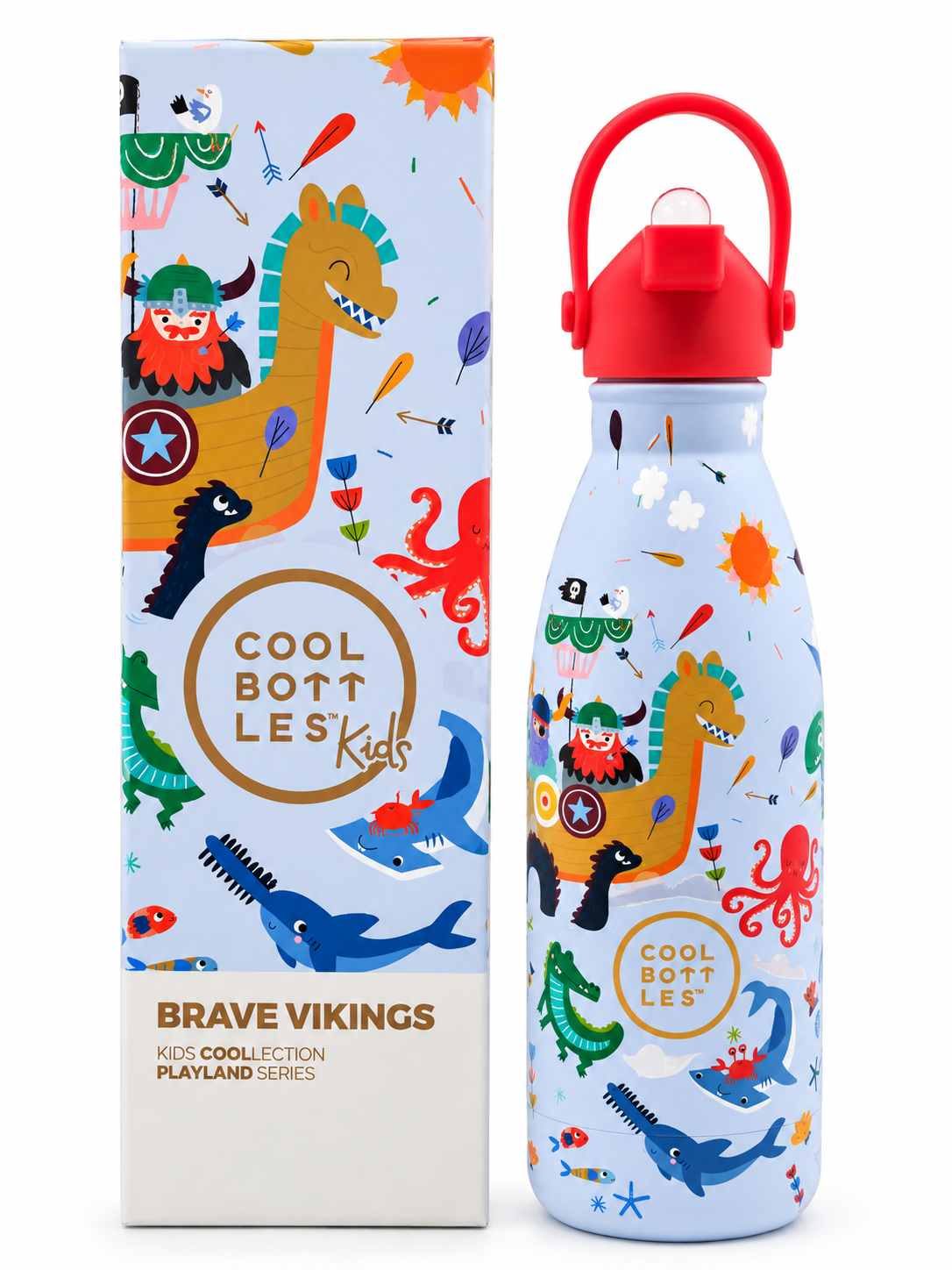 The Kids Bottle - Brave Vikings 350ml