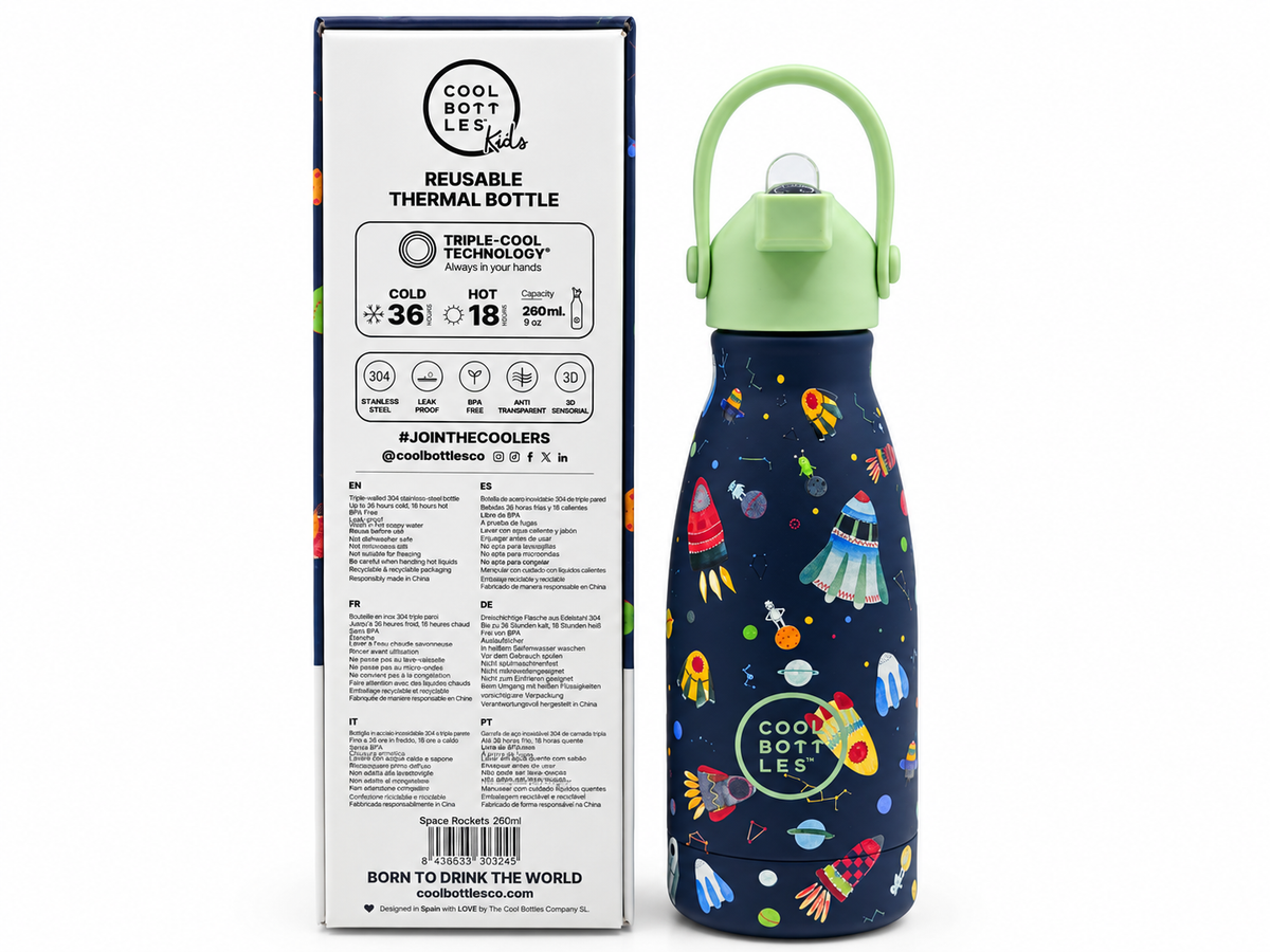 The Kids Bottle - Space Rockets 260ml