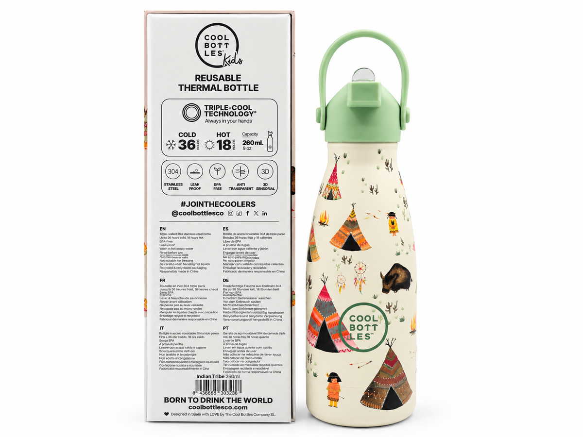 The Kids Bottle - Indian Tribe 260ml