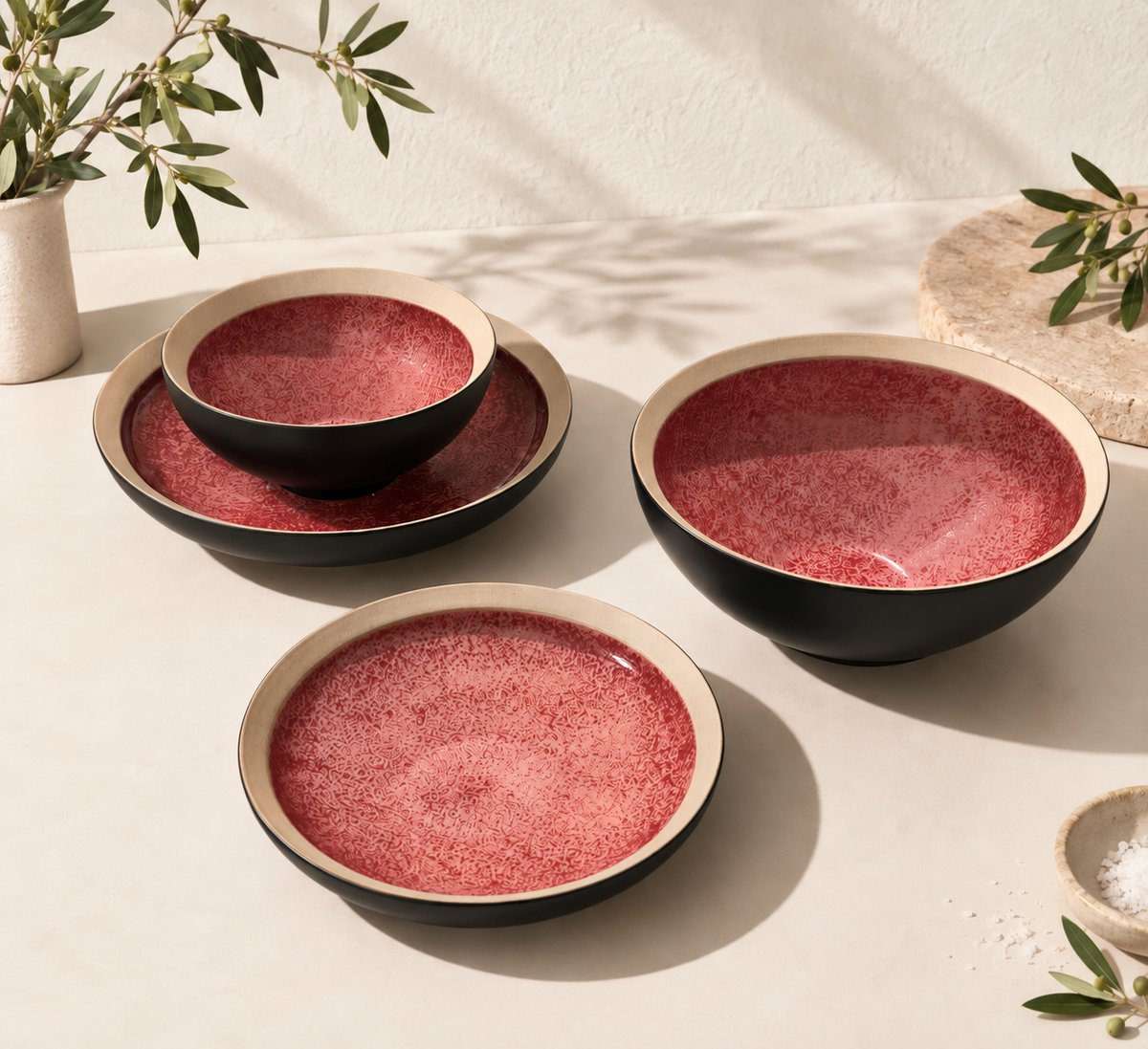 BOWL ROJO L