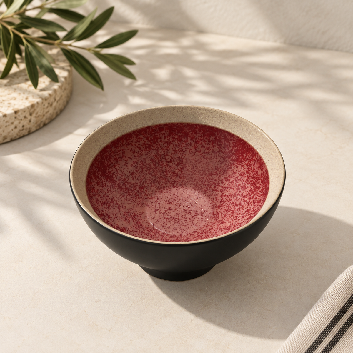 BOWL ROJO S