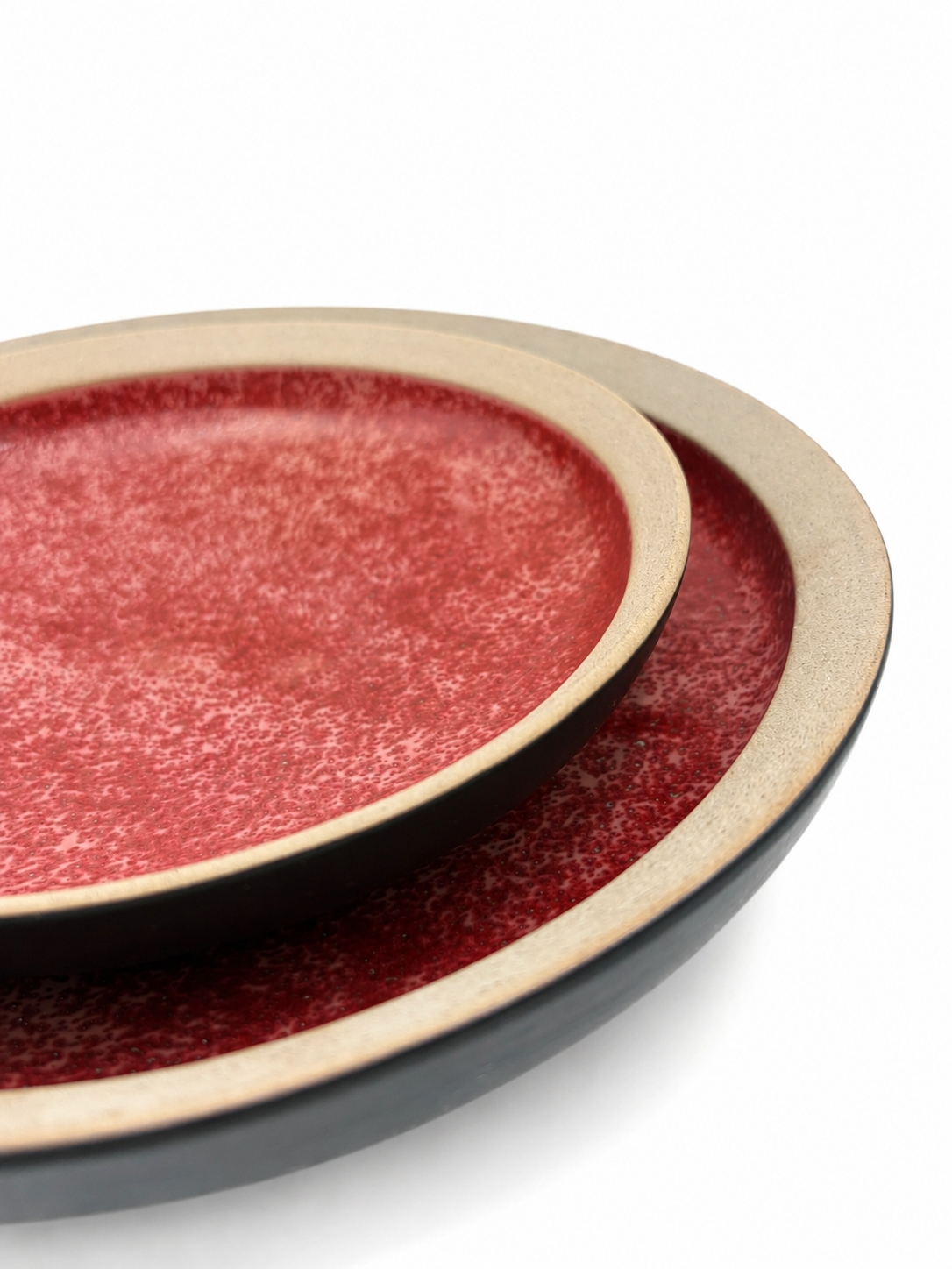 PLATO HONDO ROJO 20CM