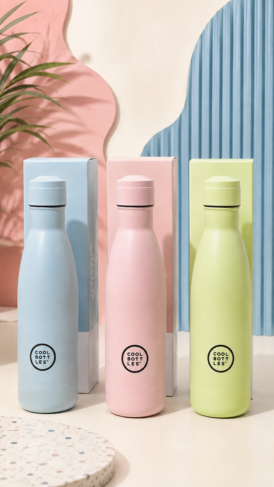The Bottle - Pastel Pink 500ml