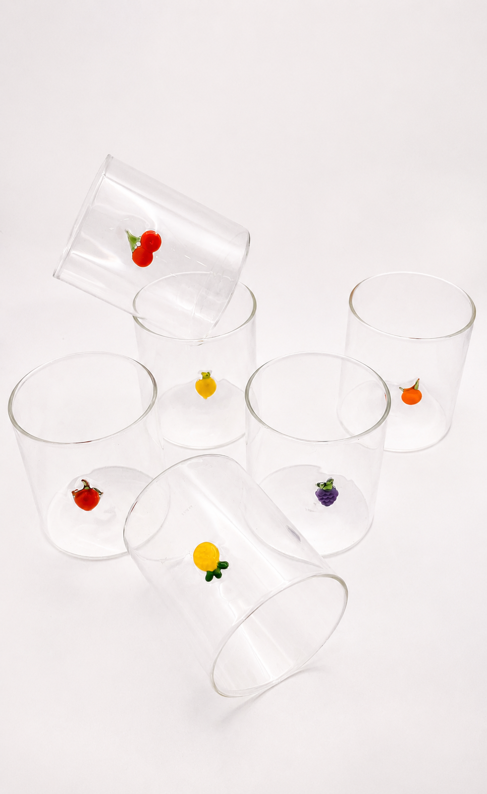 VASO CRISTAL NARANJA