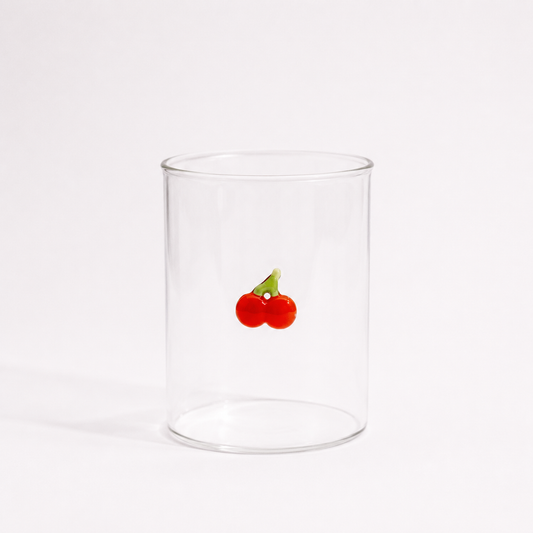 VASO CRISTAL CEREZA
