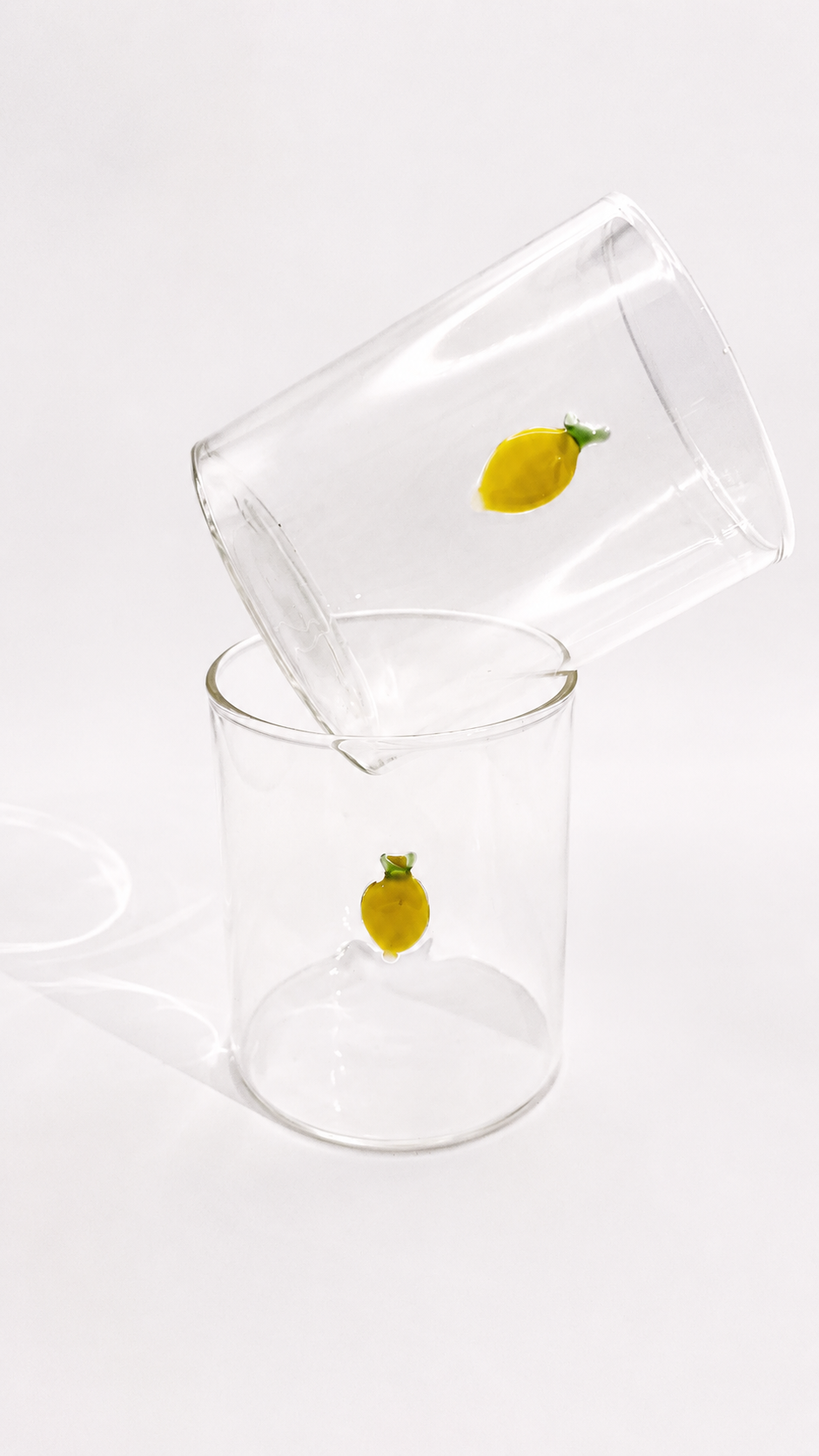 VASO CRISTAL LIMÓN