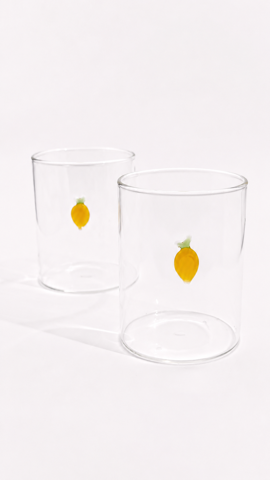 VASO CRISTAL LIMÓN