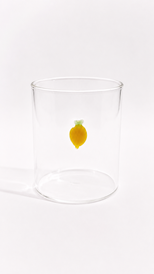 VASO CRISTAL LIMÓN