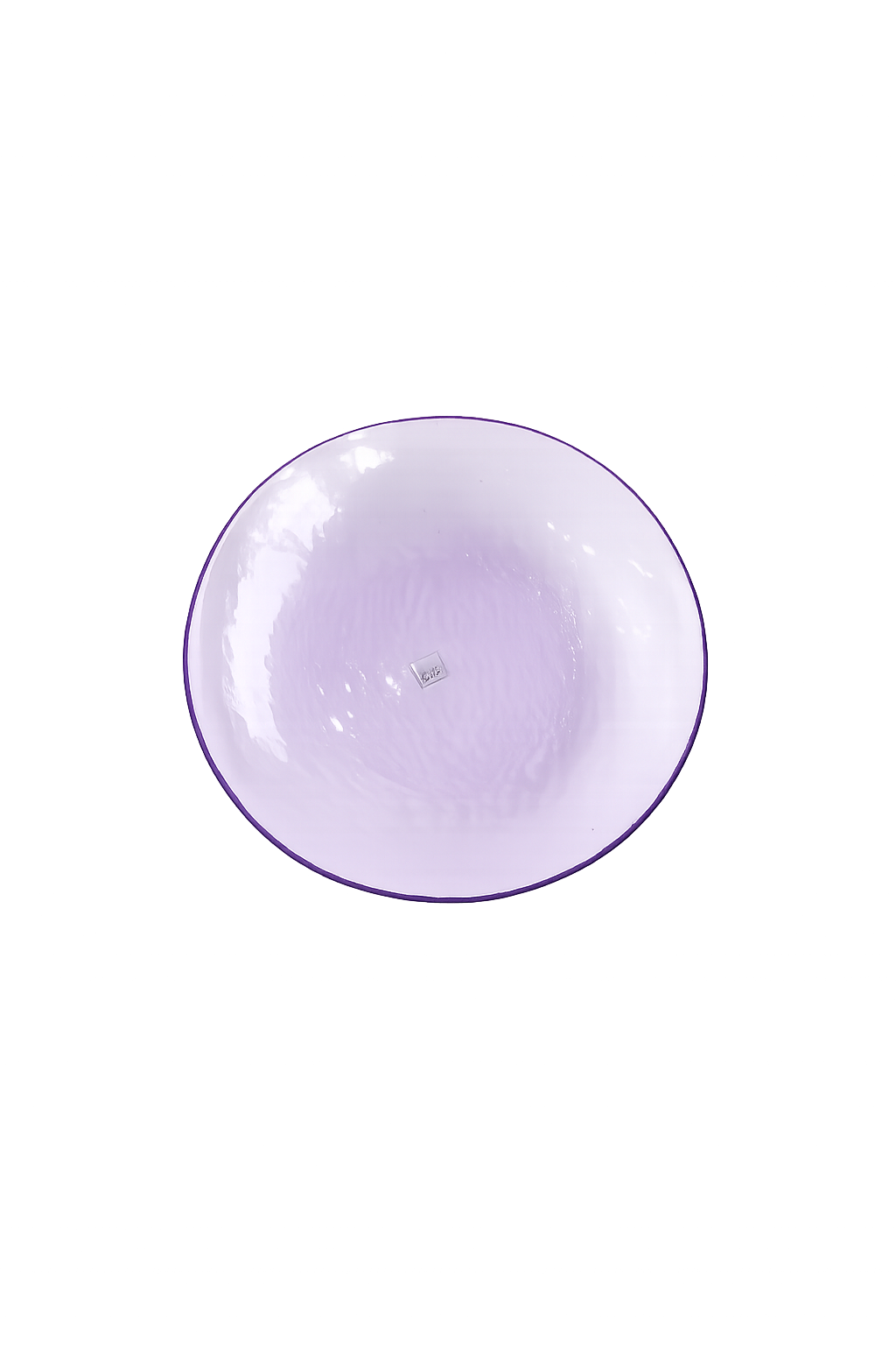 PLATO POSTRE MORADO