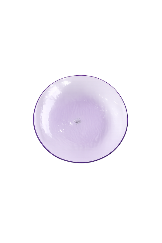 PLATO POSTRE MORADO