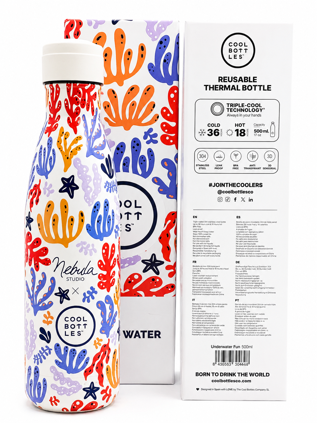The Bottle - Nebula - Underwater Fun 500ml