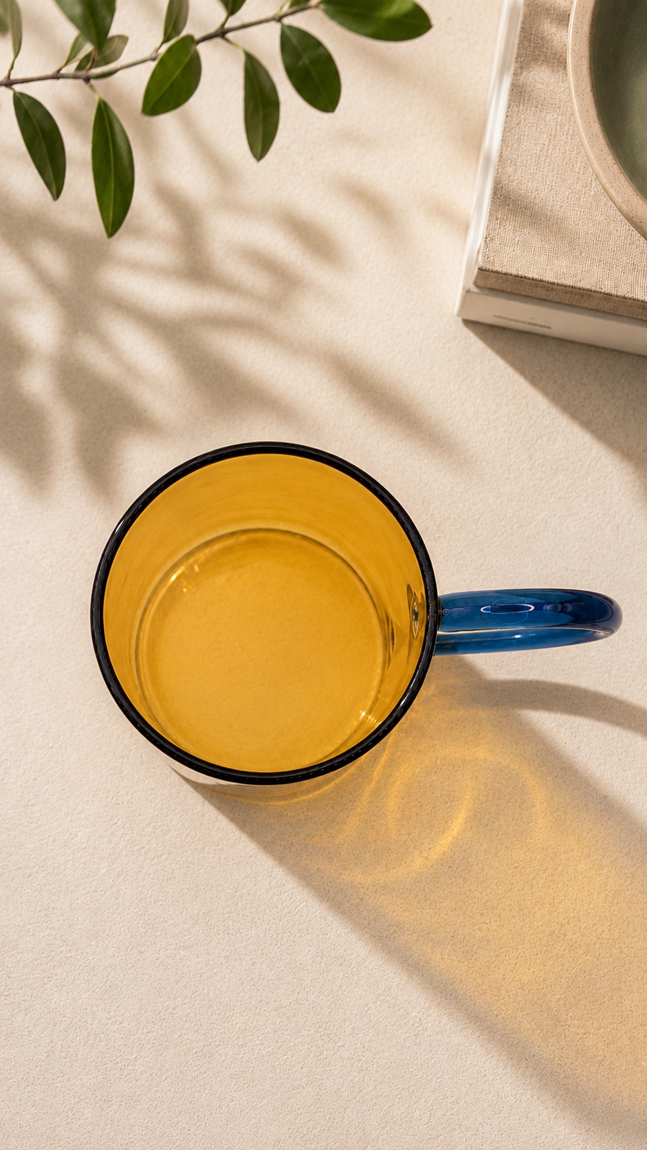 MUG CRISTAL AMARILLO