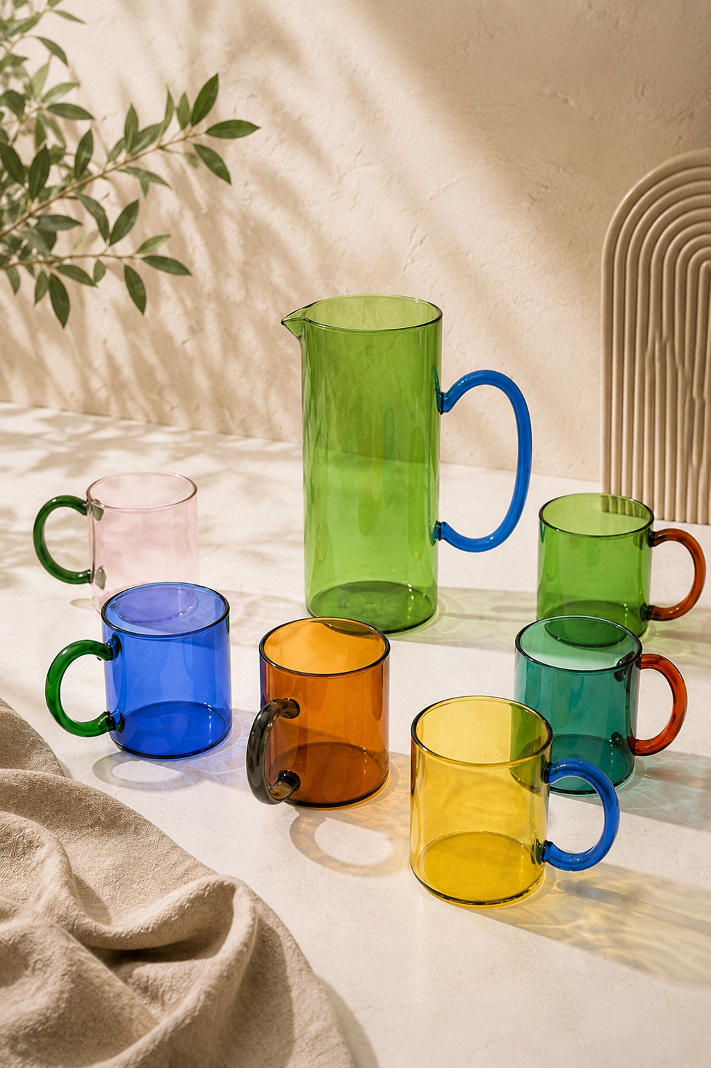 MUG CRISTAL ROSA