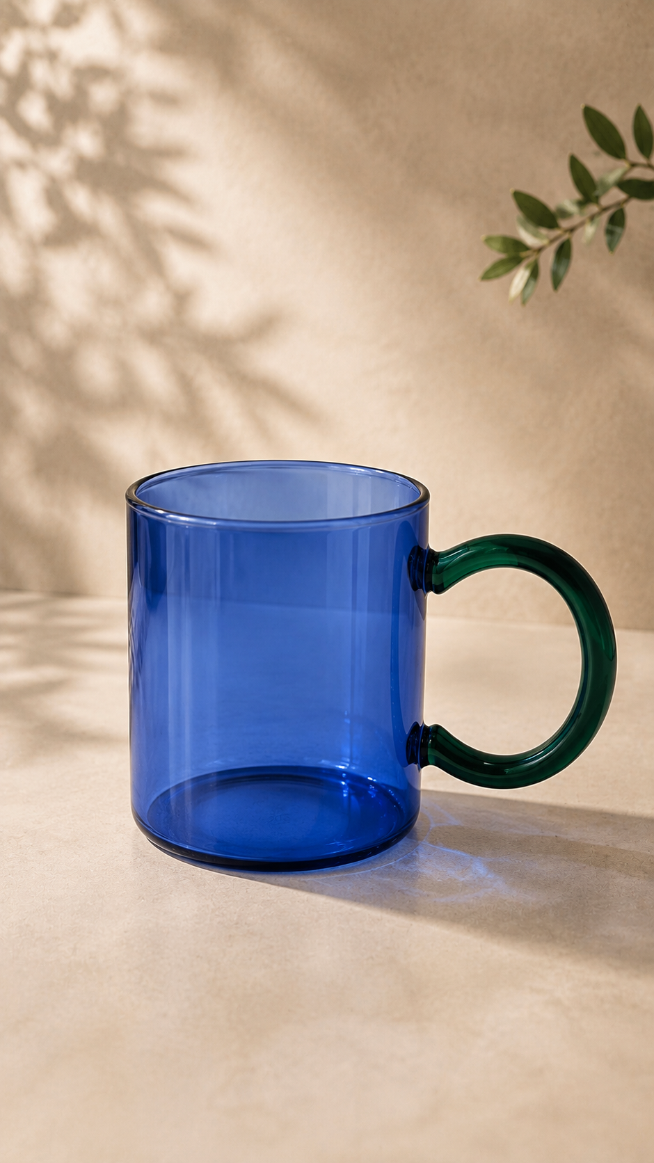 MUG CRISTAL AZUL