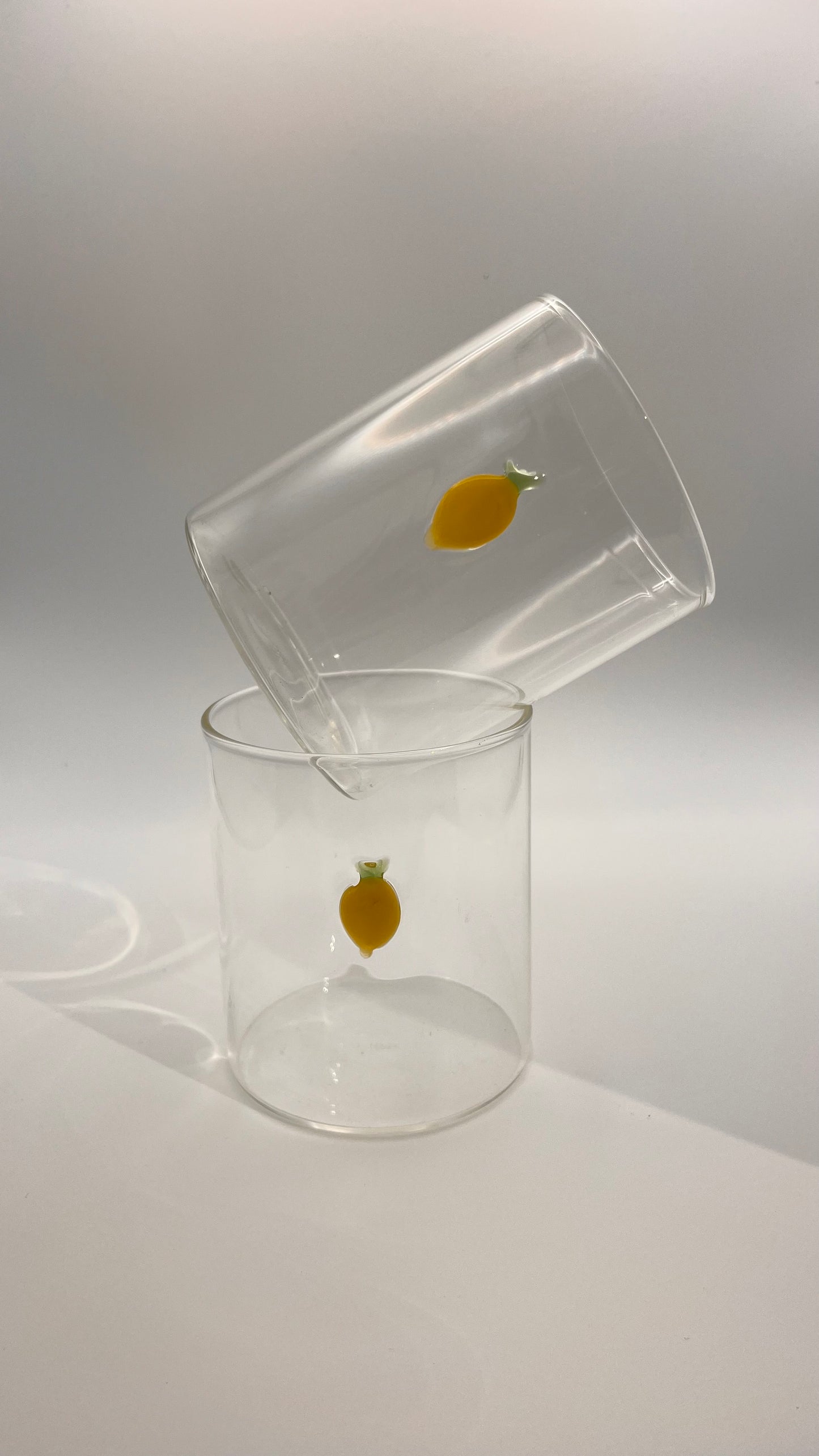VASO CRISTAL LIMÓN