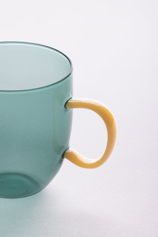 TAZA CRISTAL L VERDE