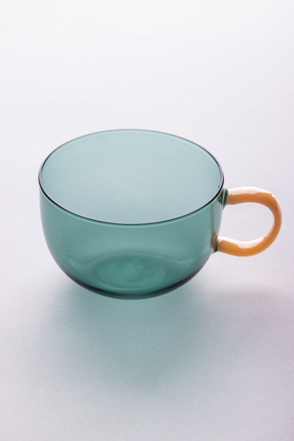 TAZA CRISTAL M VERDE
