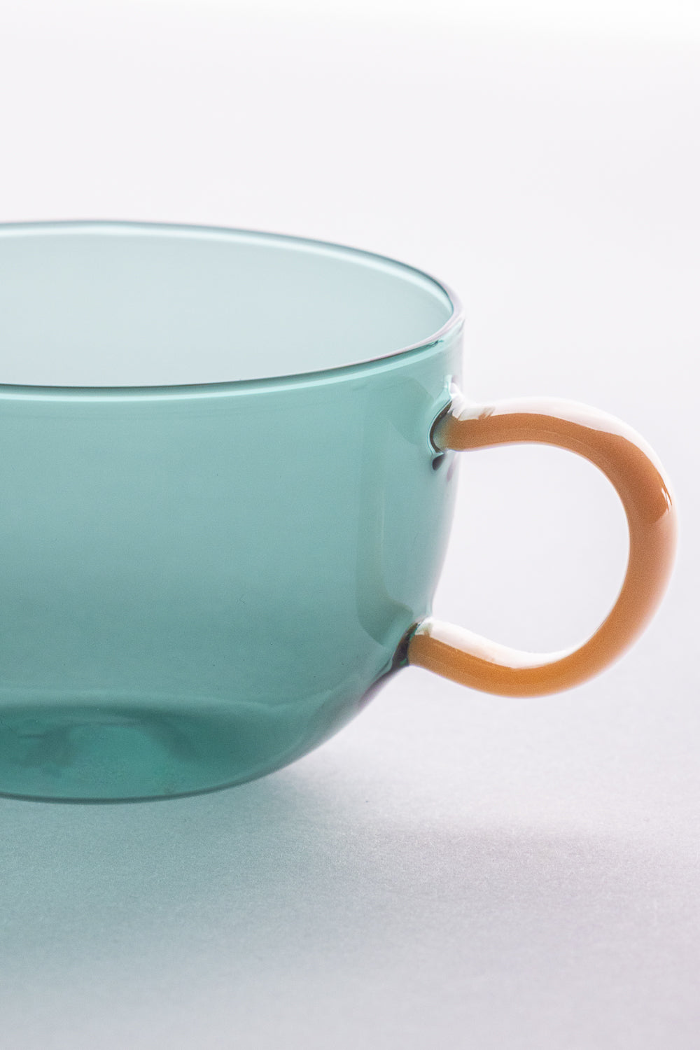 TAZA CRISTAL M VERDE
