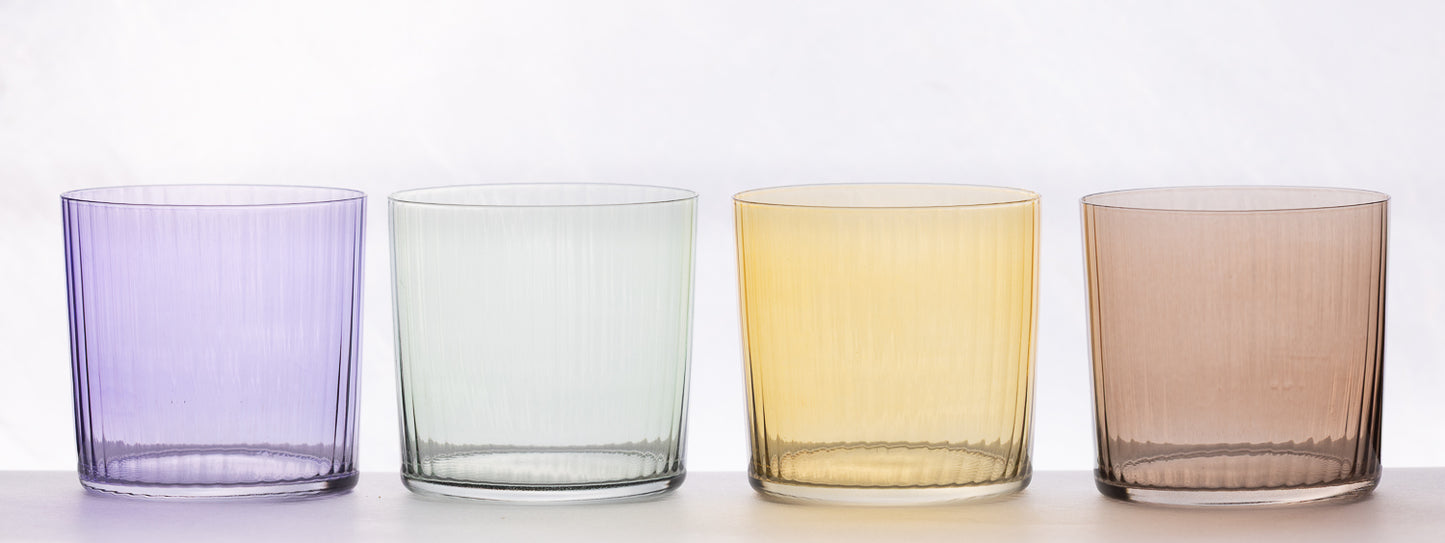 VASO  ÓPTICO  COLOR (PACK 4)