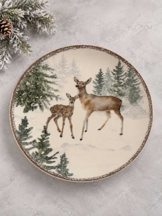 Plato postre Ciervos