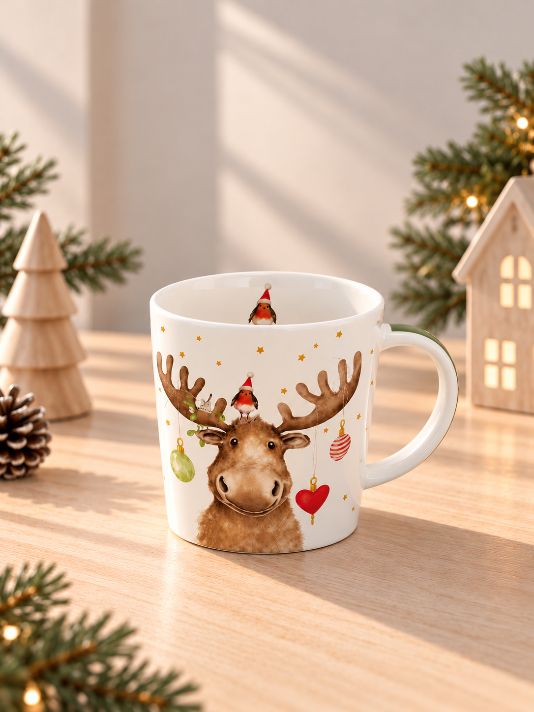 Mug Reno Estrellas