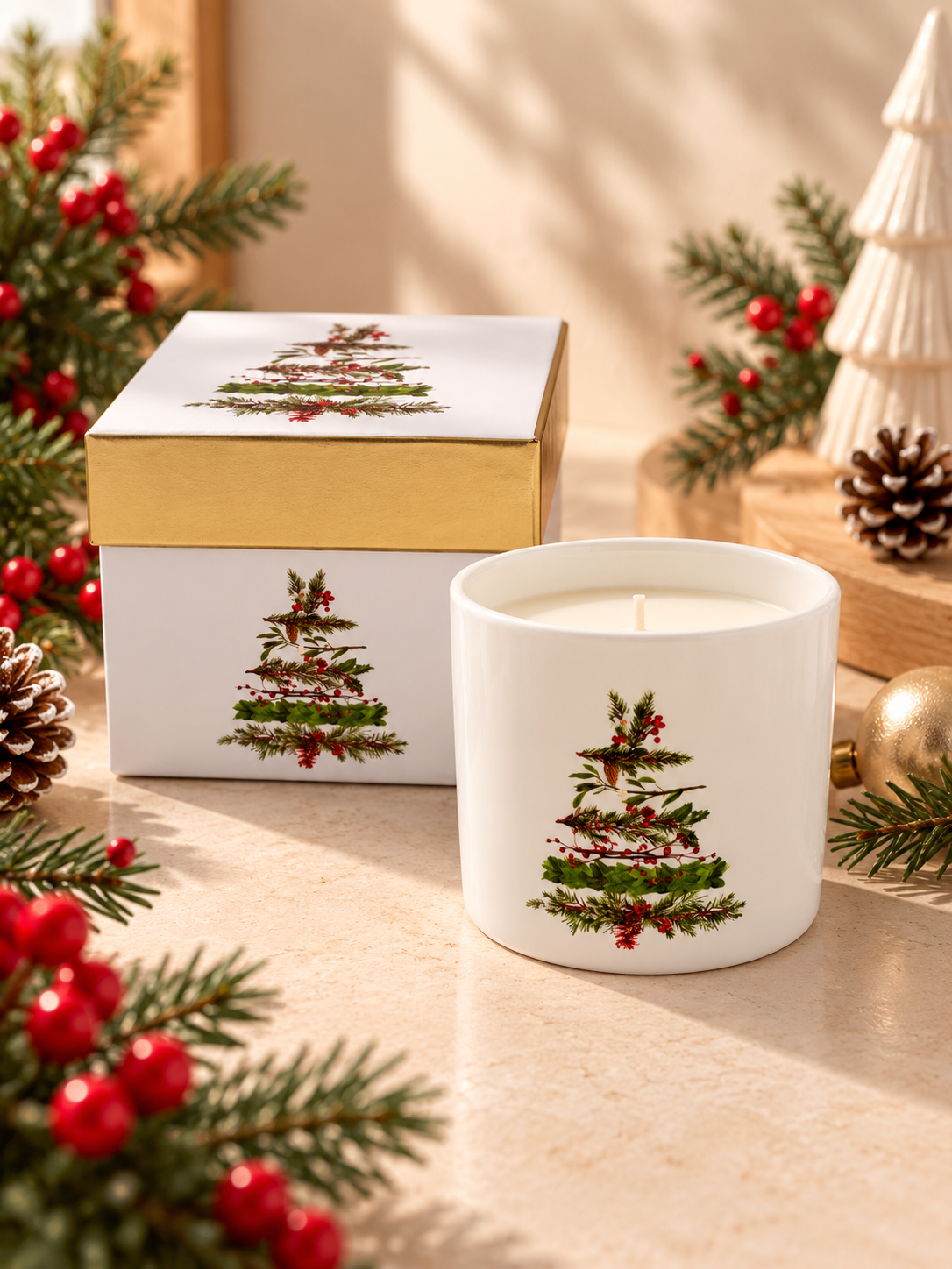 Vela Árbol de Navidad