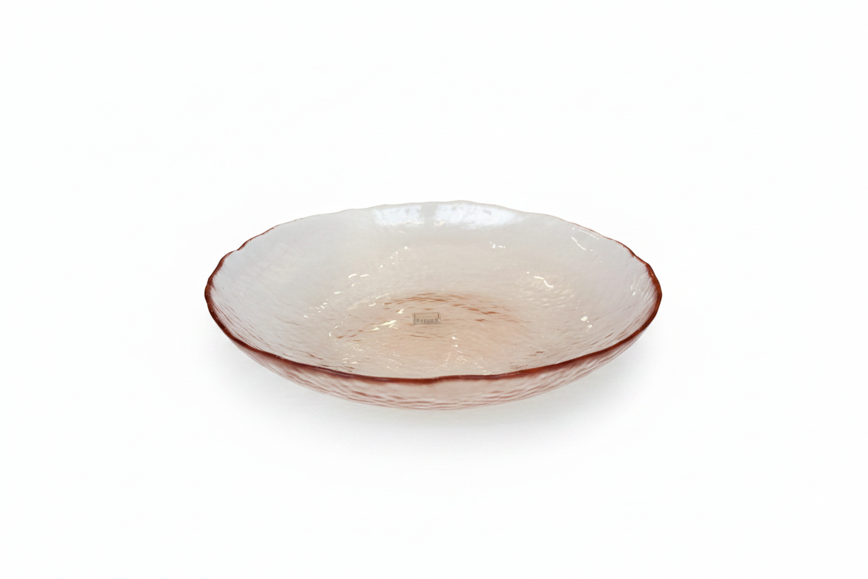 Bol rosa fondo blanco