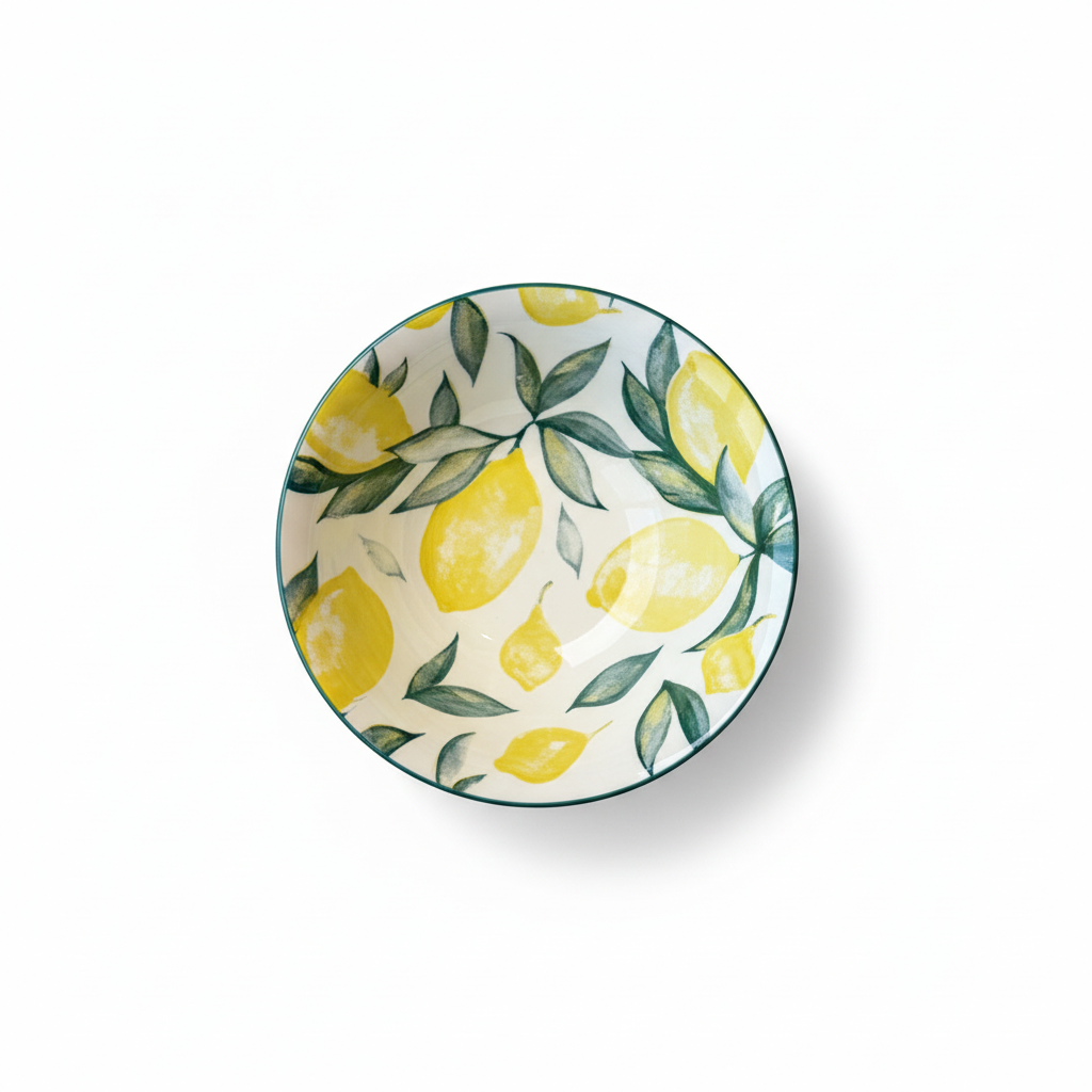 Bowl limones - vista cenital