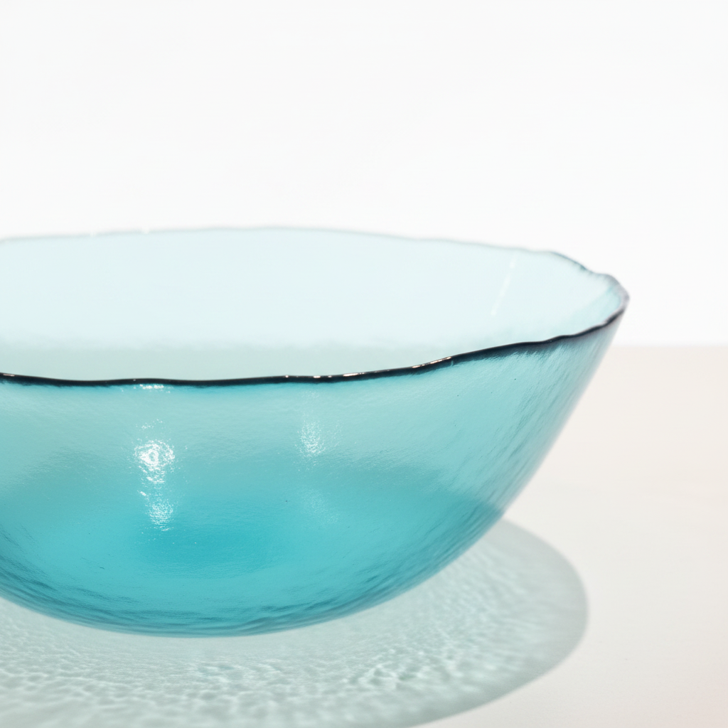 Bowl turquesa detalle - fondo blanco