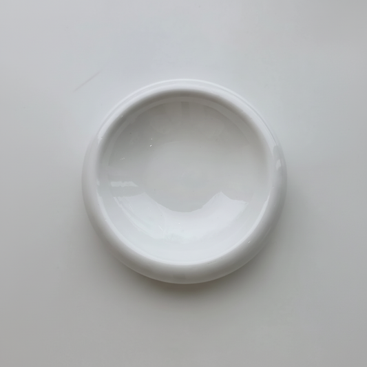Cuenco blanco cenital HD