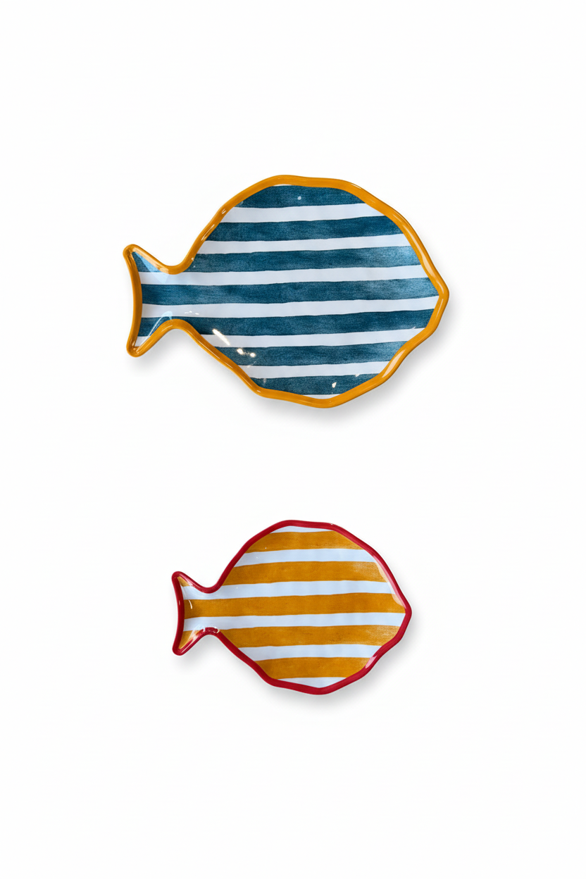 Dos platos pez forma - catálogo