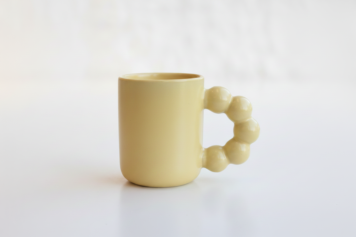 Mug amarillo completo
