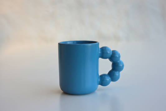 Mug azul vista completa
