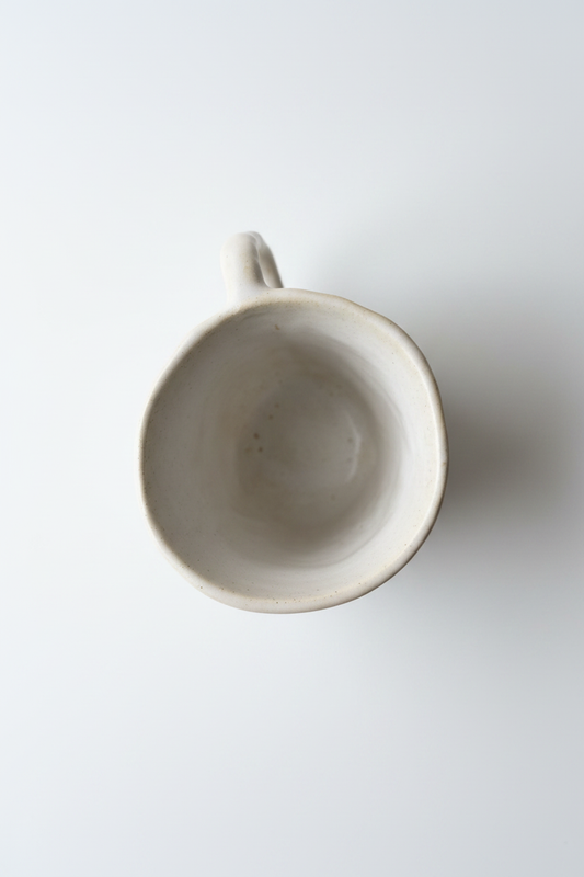 Mug cerámica - vista cenital