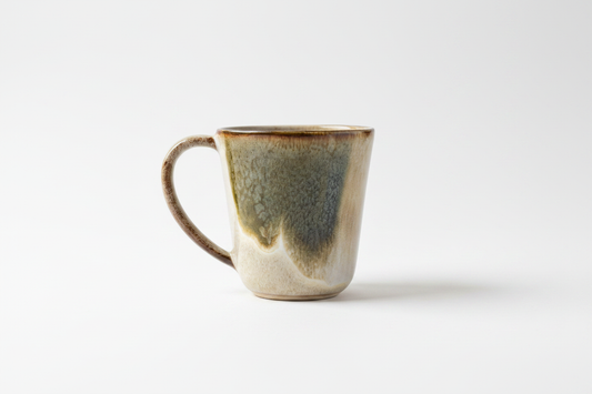 Mug verde oliva frontal