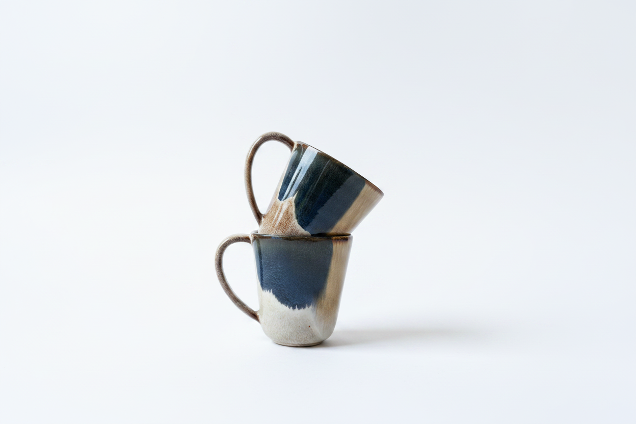 Mugs apilados
