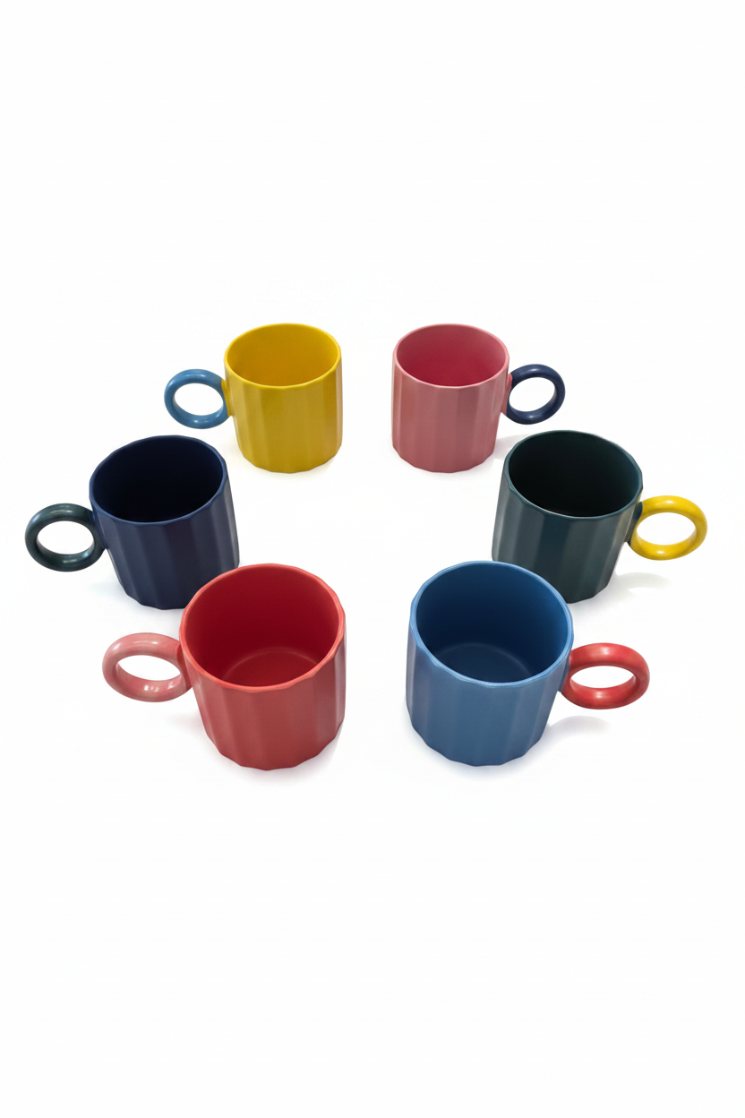 Mugs fondo blanco - foto vertical