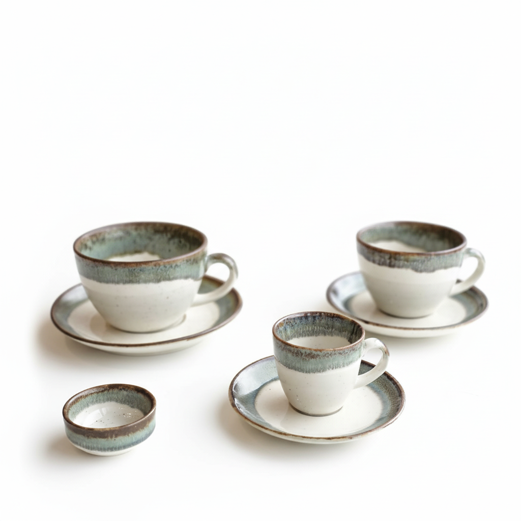 Set completo tazas y cuenco