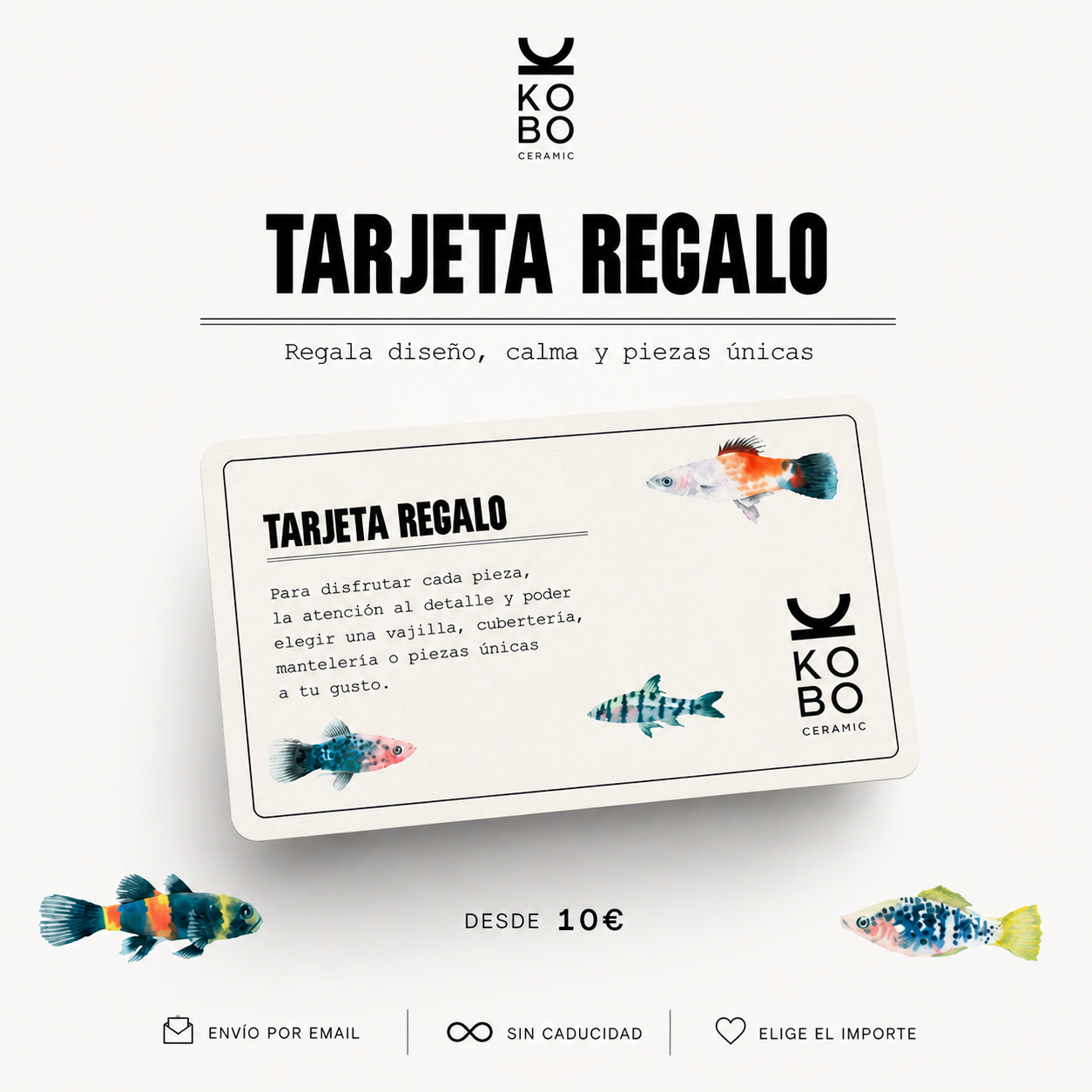 Tarjeta Regalo de Kobo Ceramic