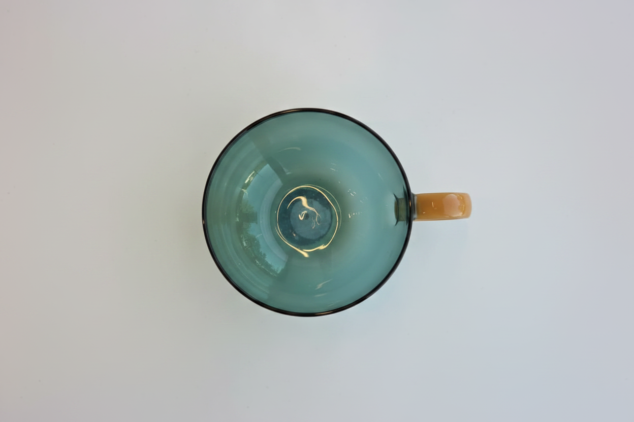Taza teal cenital