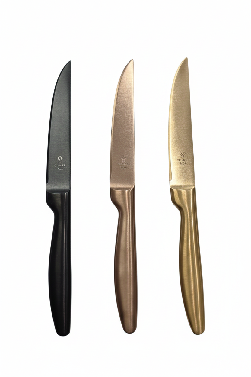 Tres cuchillos COMAS mejorados